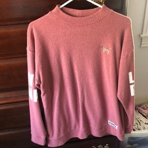 VS Pink fleece sweater